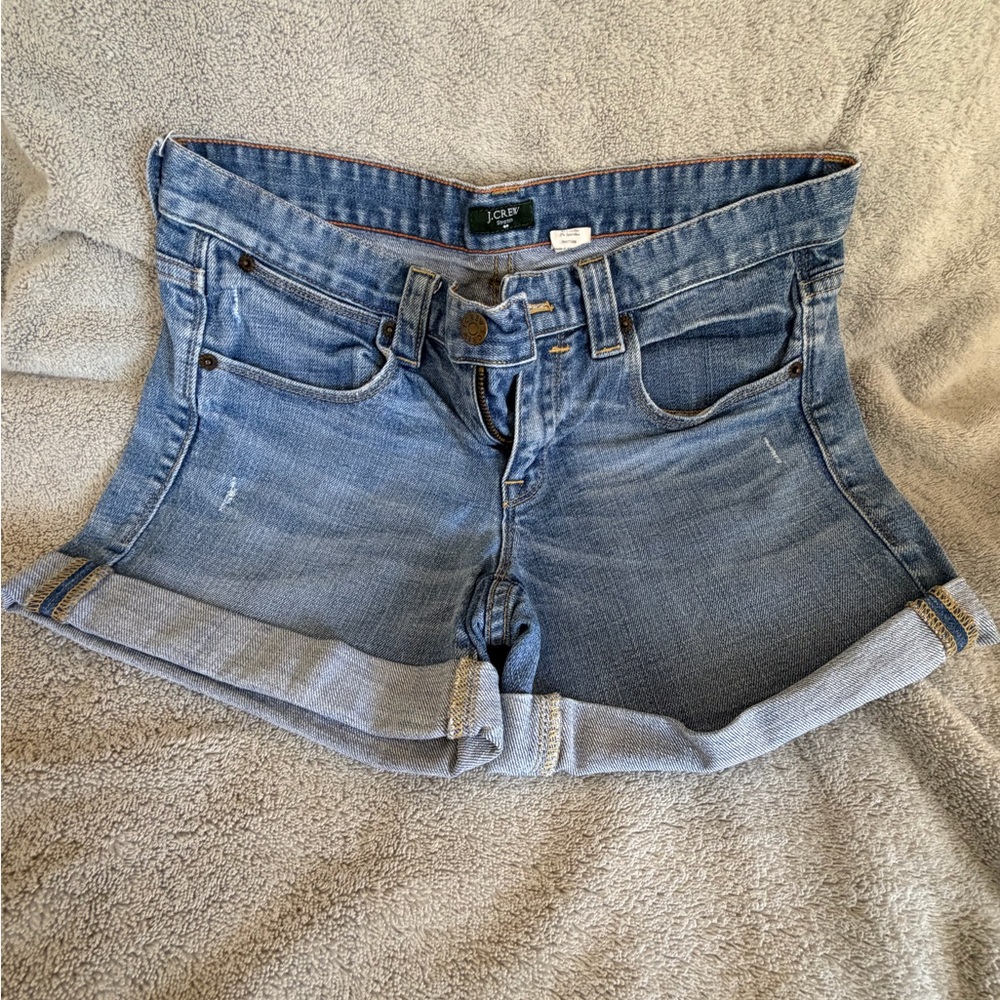 J. Crew Factory Women's Classic Blue Jean Shorts